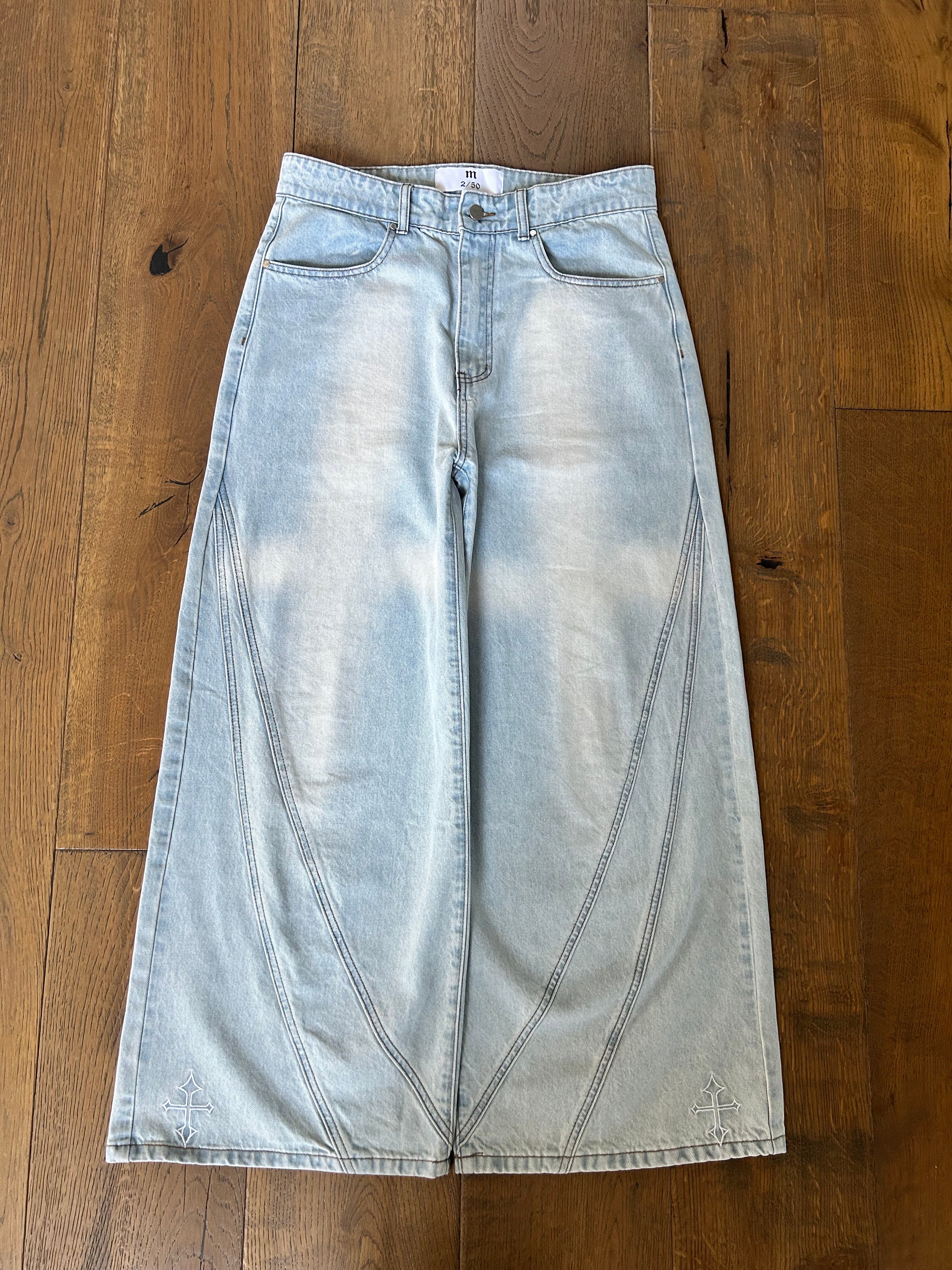 Cross Washed Denim – Sol Aeries